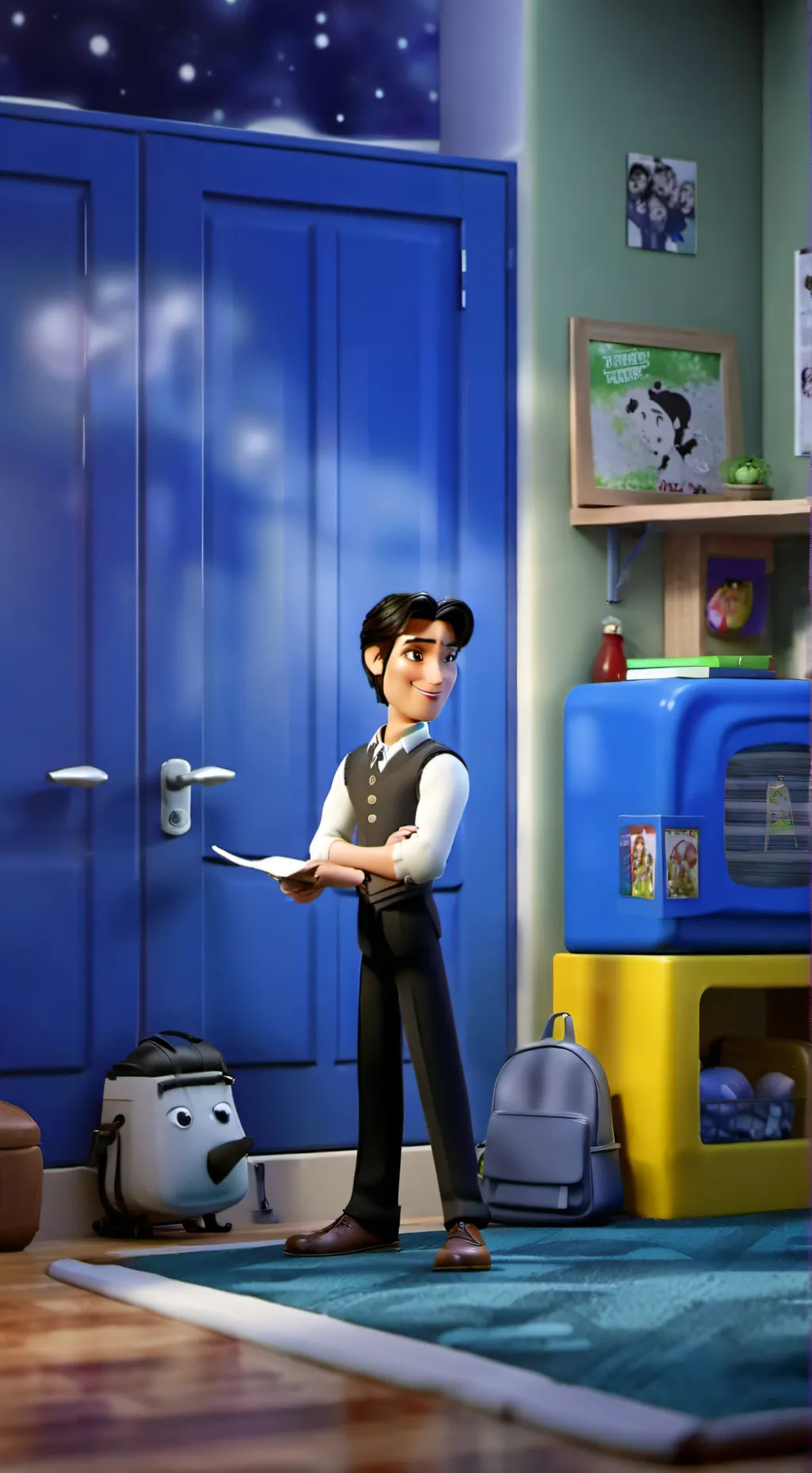 ai character: my school background