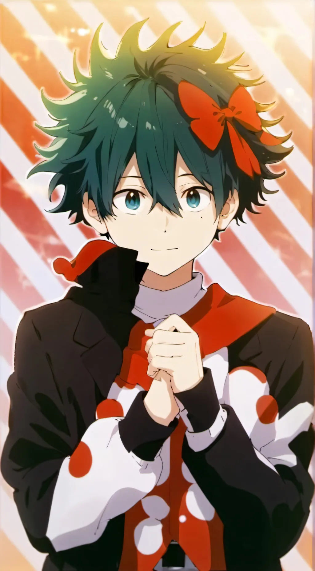 ai character: izuku Midoriya  background