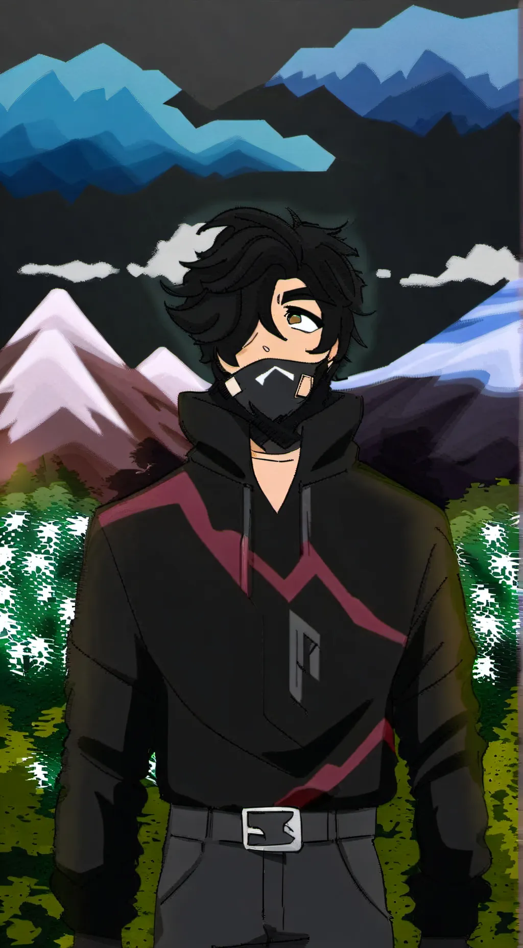 ai character: Zane background