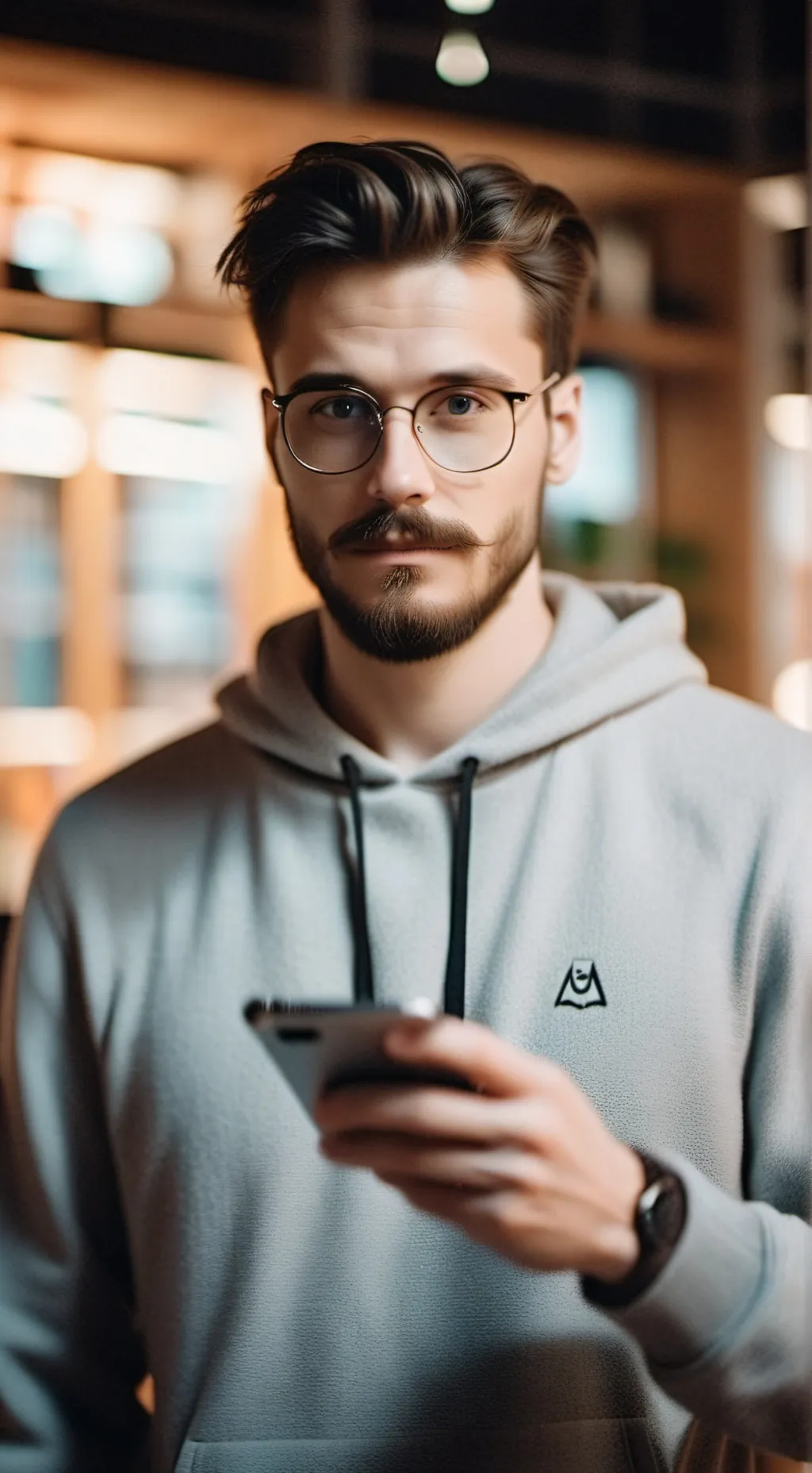 ai character: The Crypto-Coffee Conundrumist background