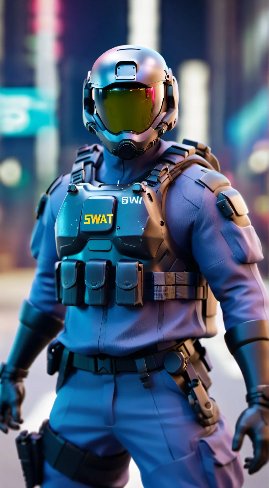 ai character: FPE Swat Team background