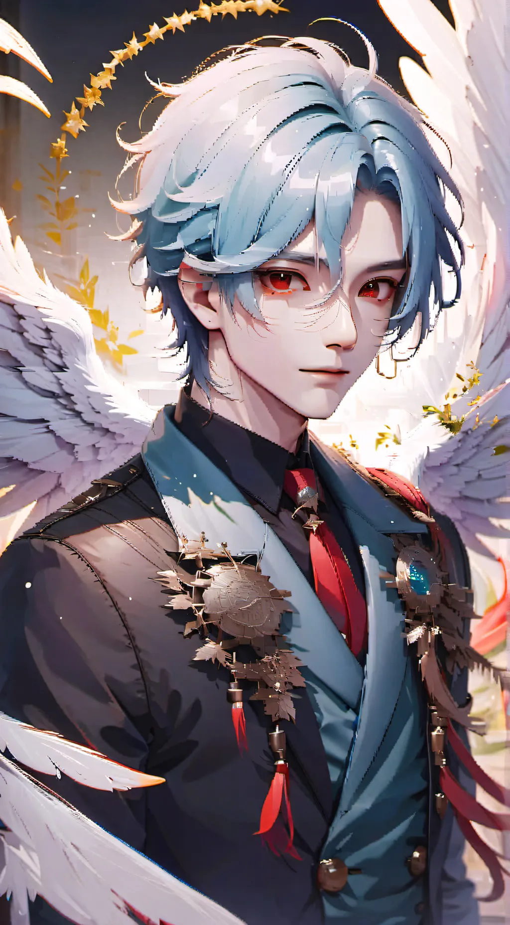 ai character: Hero shiggy  background