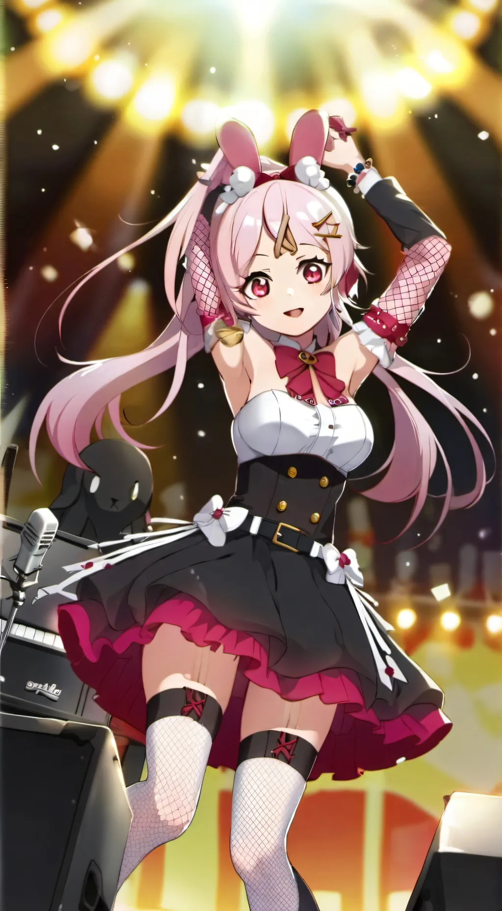 ai character: Popstar Pinki estr background