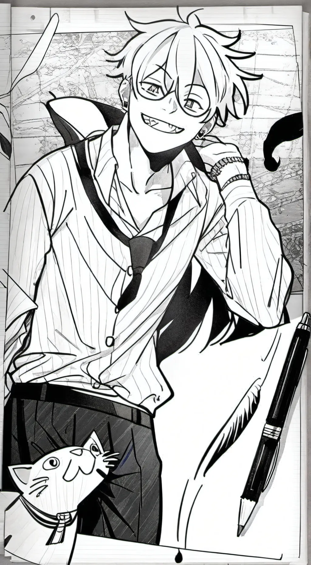 ai character: zachimi??? background