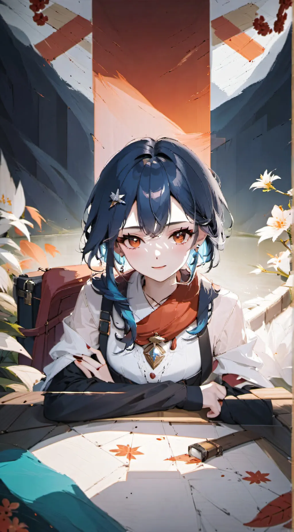 ai character: KNY  background