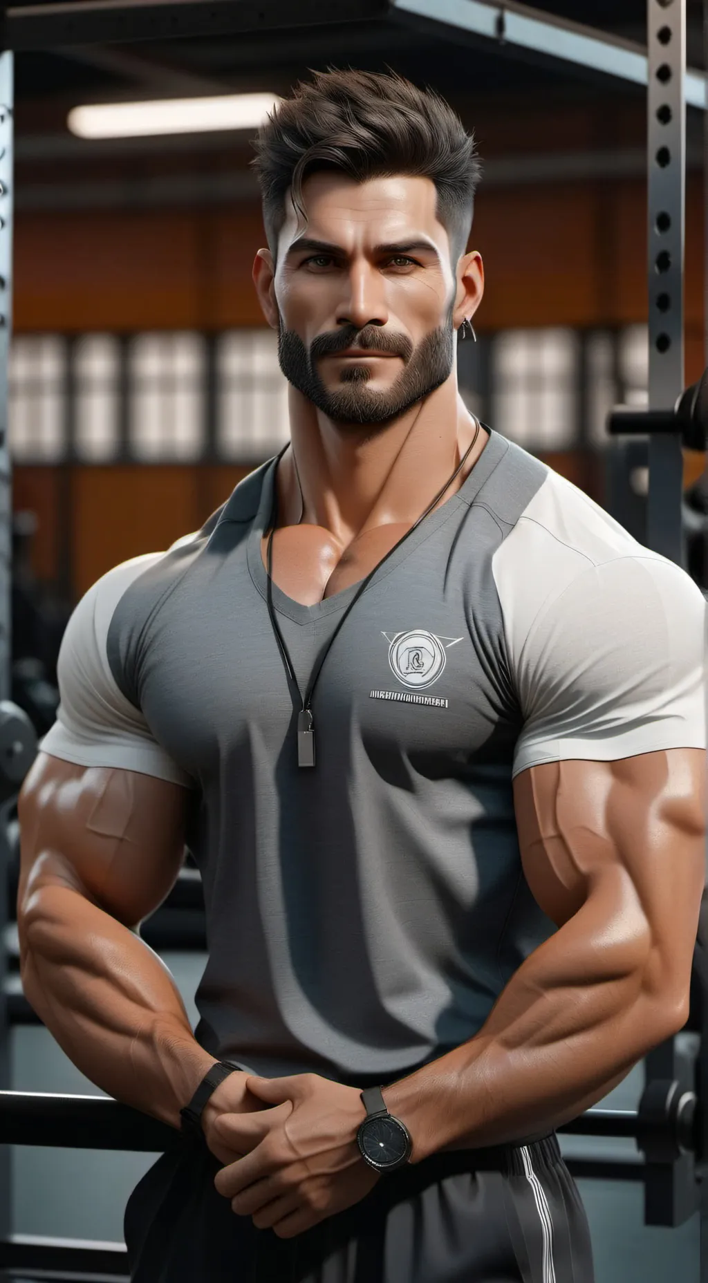 ai character: Coach  background