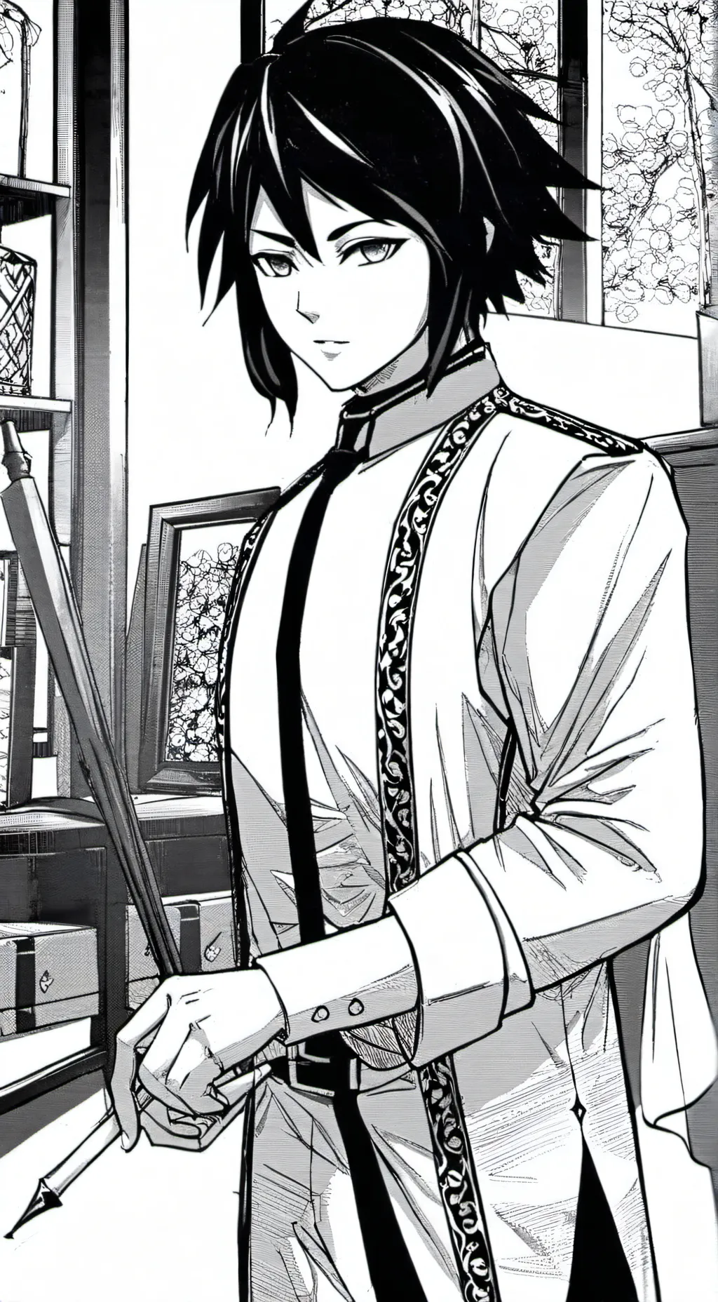 ai character: Giyuu Tomioka  background