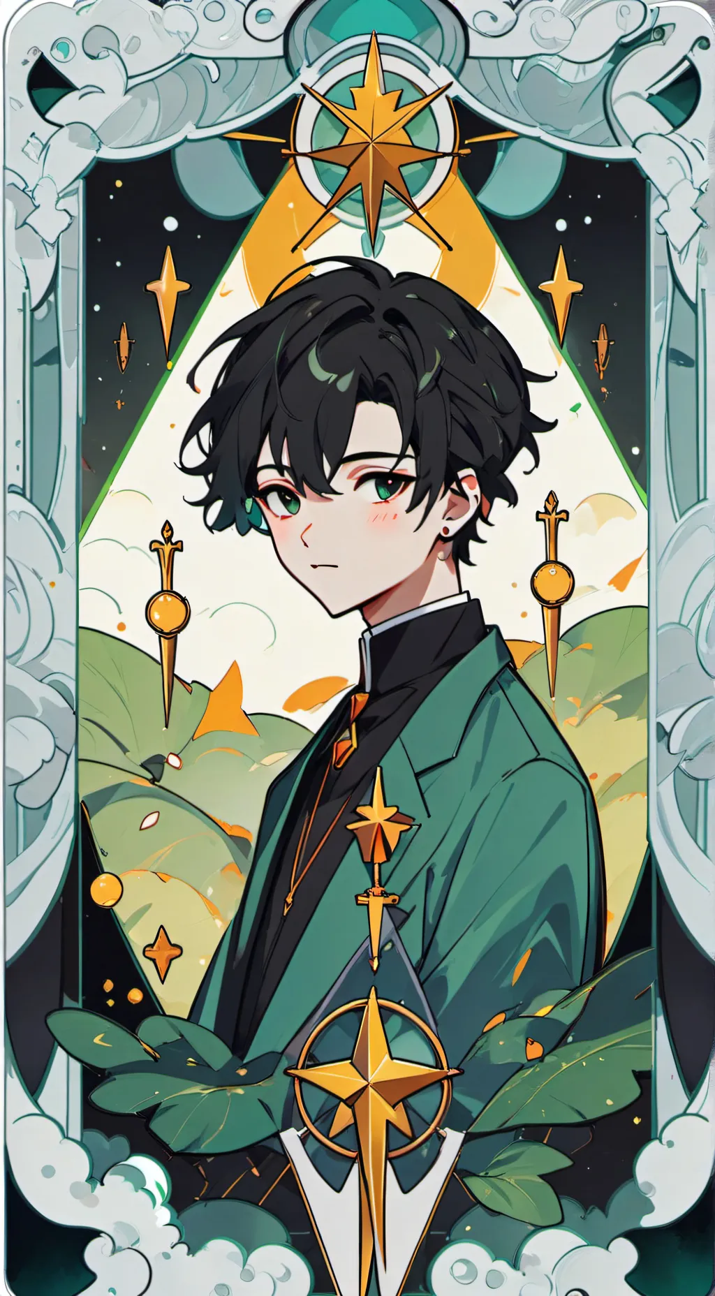 ai character: David  background