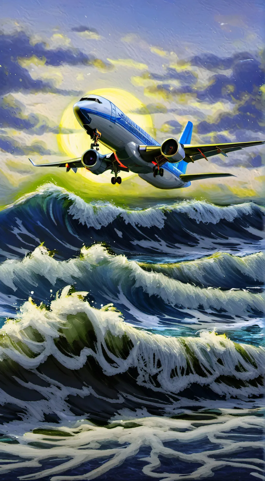 ai character: air Transat 236 background