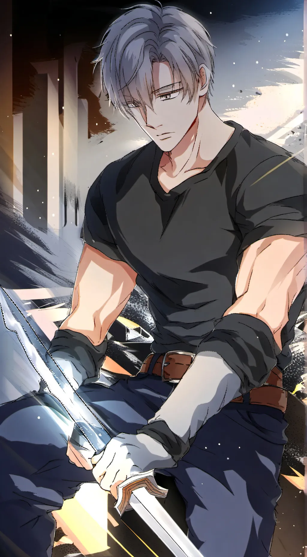 ai character: *+ victor +* background
