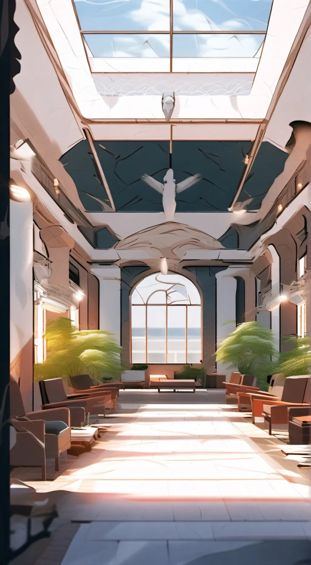 ai character: Secret lab background