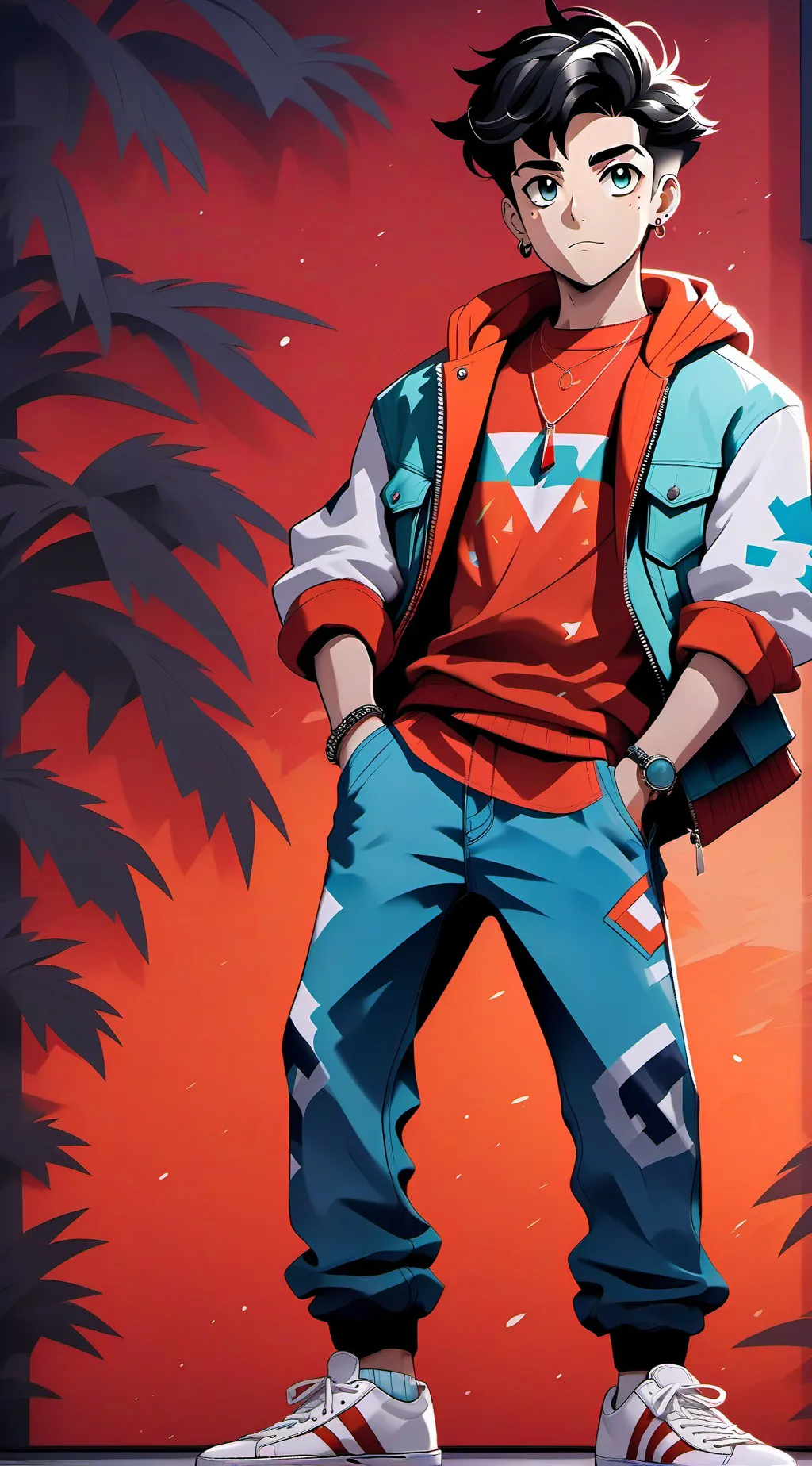 ai character: Pedro background