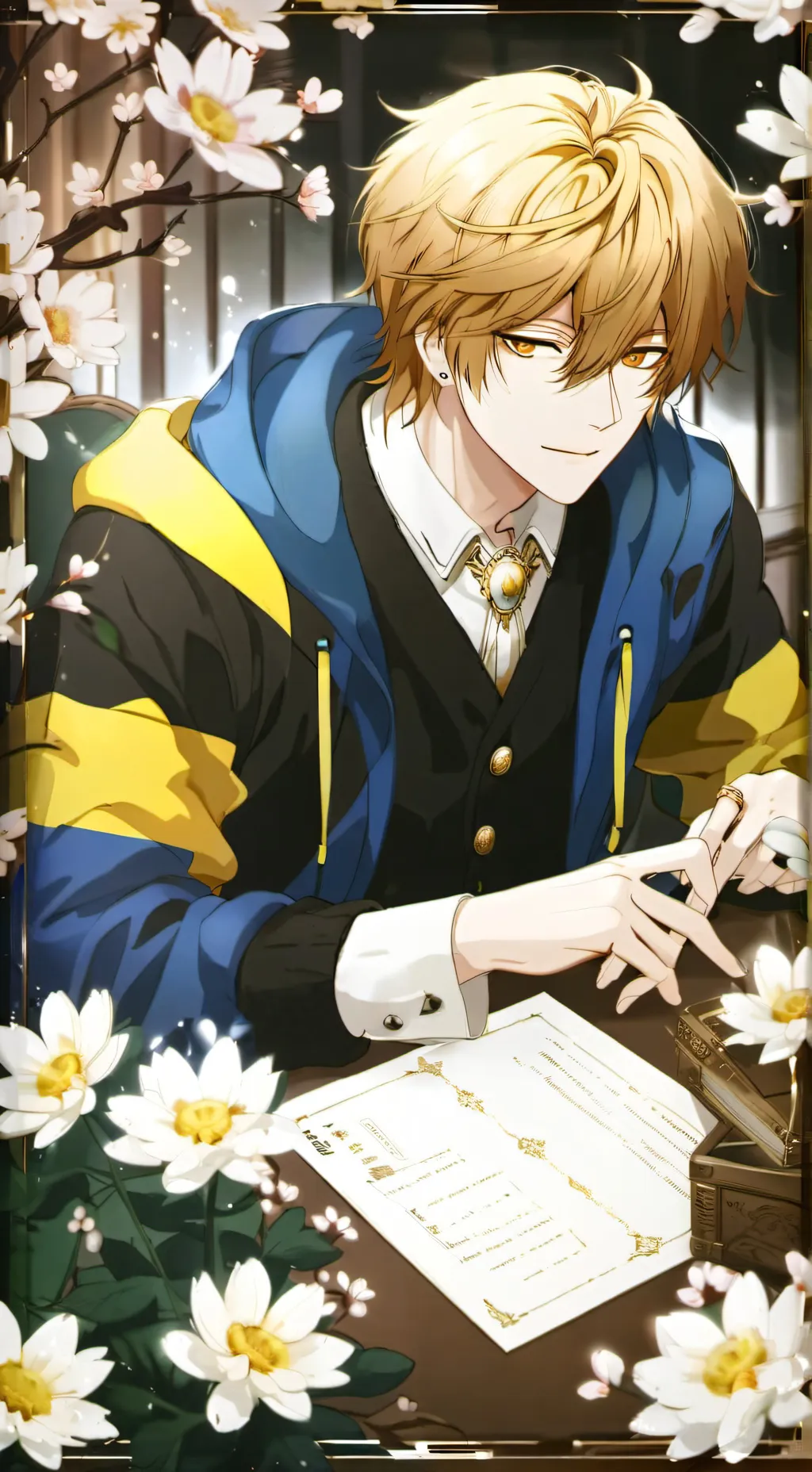 ai character: Jarred background