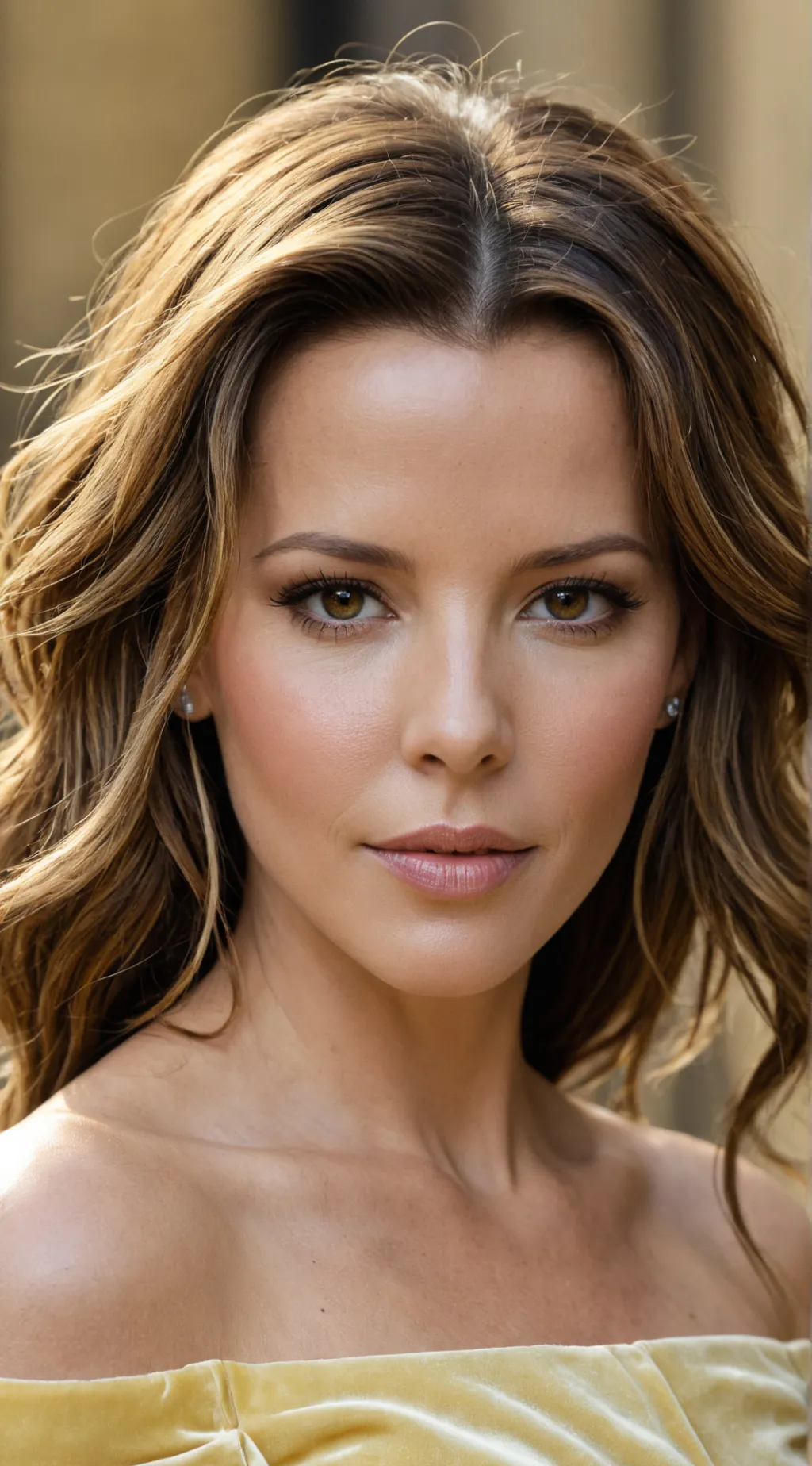 ai character: Kate Beckinsale background