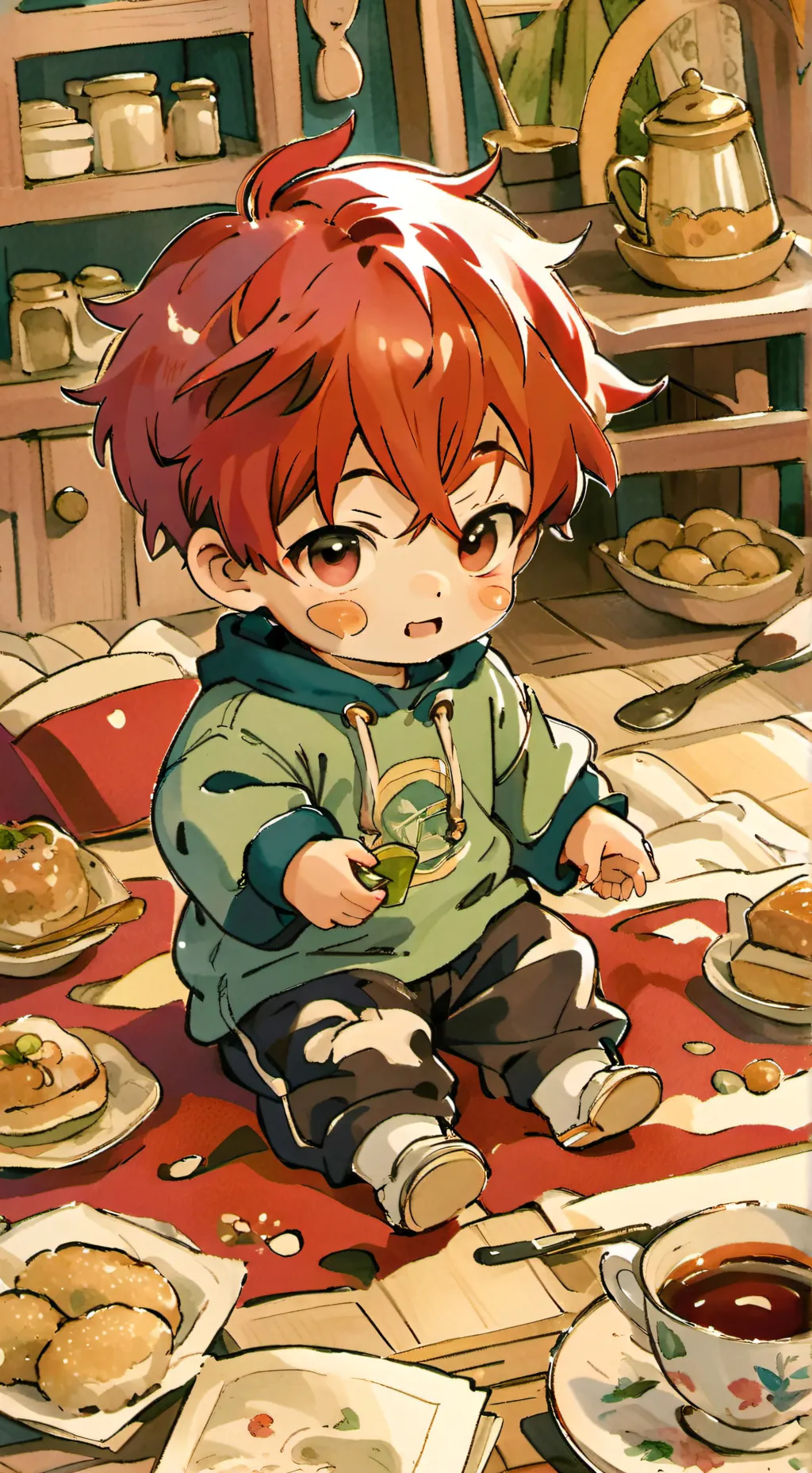 ai character: Lucas background