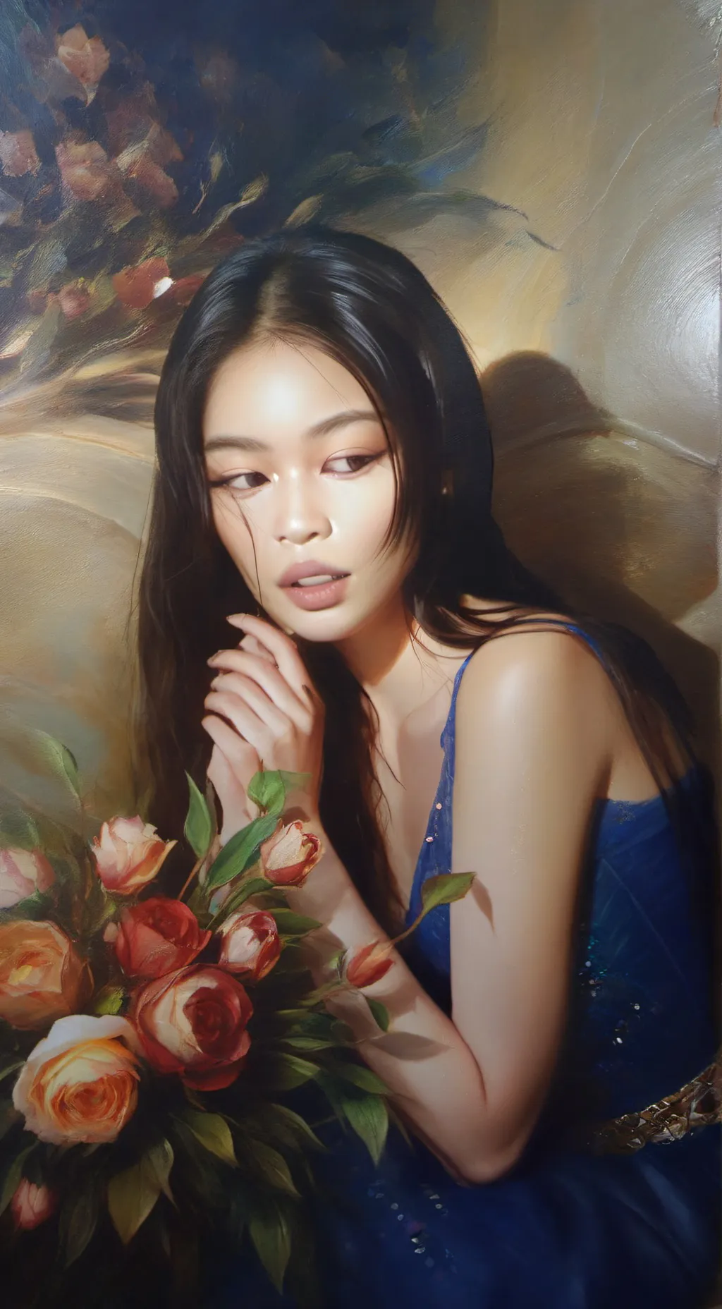 ai character: Jennie background