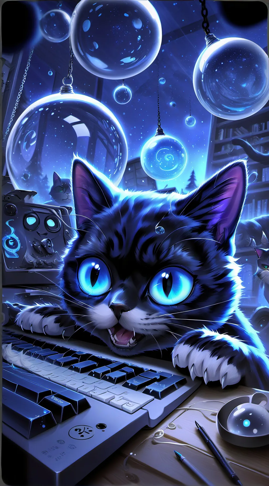 ai character: Nyx background