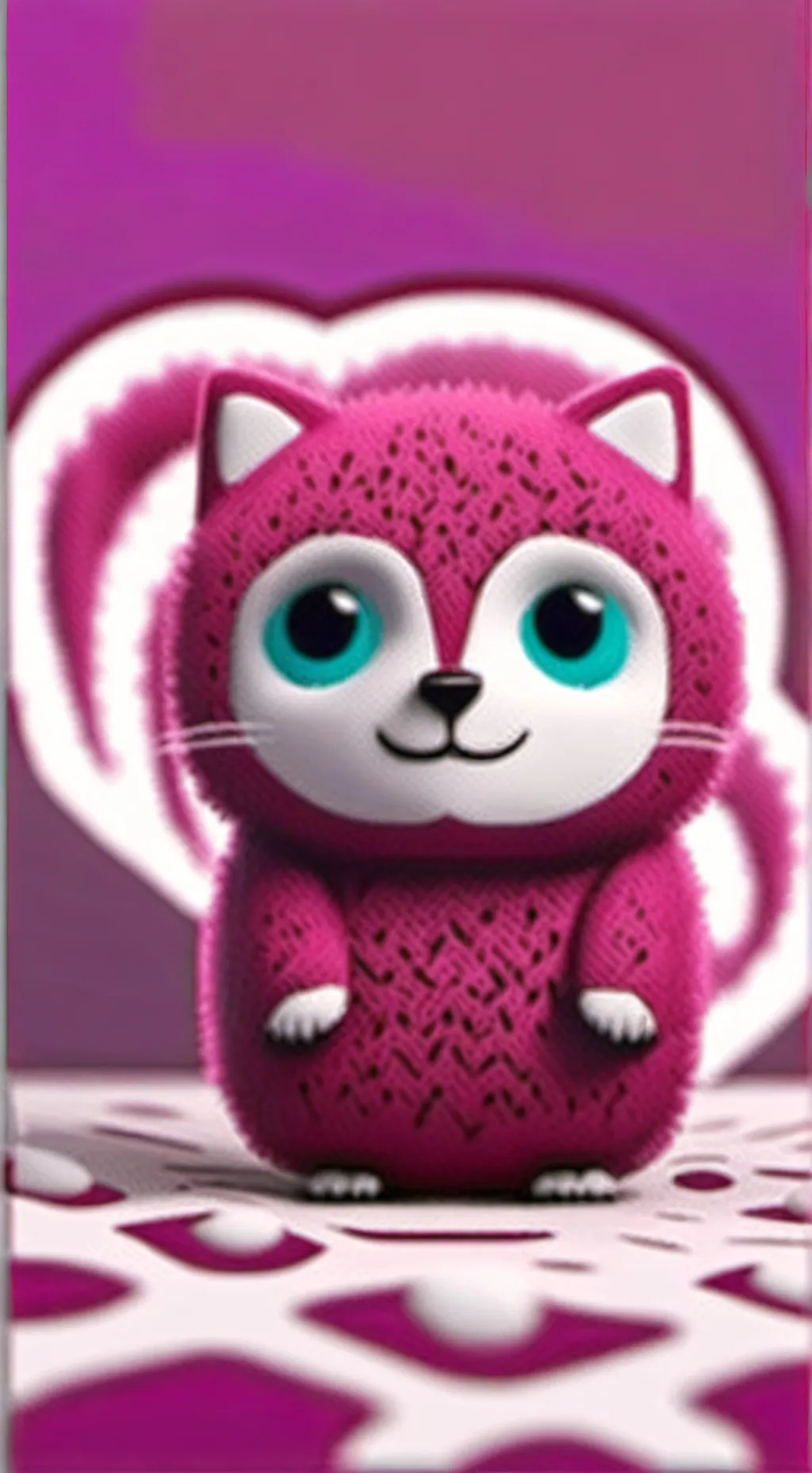 ai character: Pinky💗♀️ background