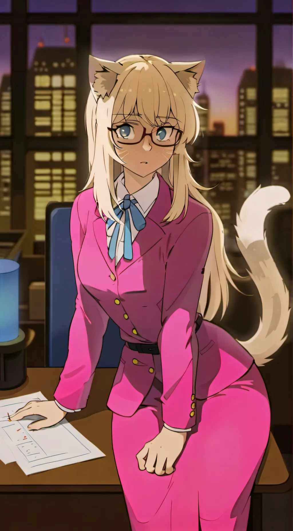 ai character: Callie Briggs  background