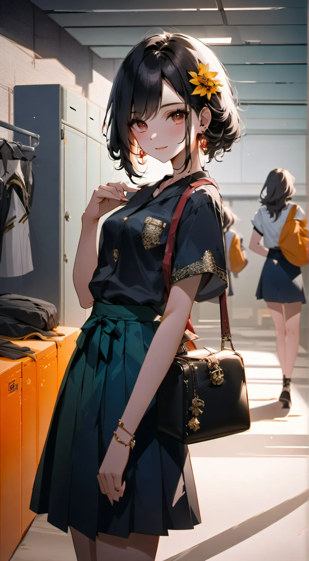 ai character: wrong lockerroom background