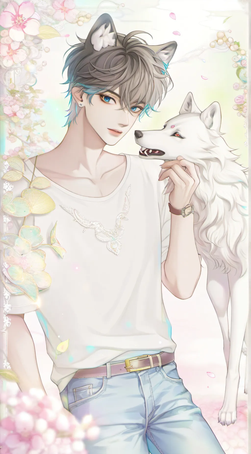 ai character: Enzo  background