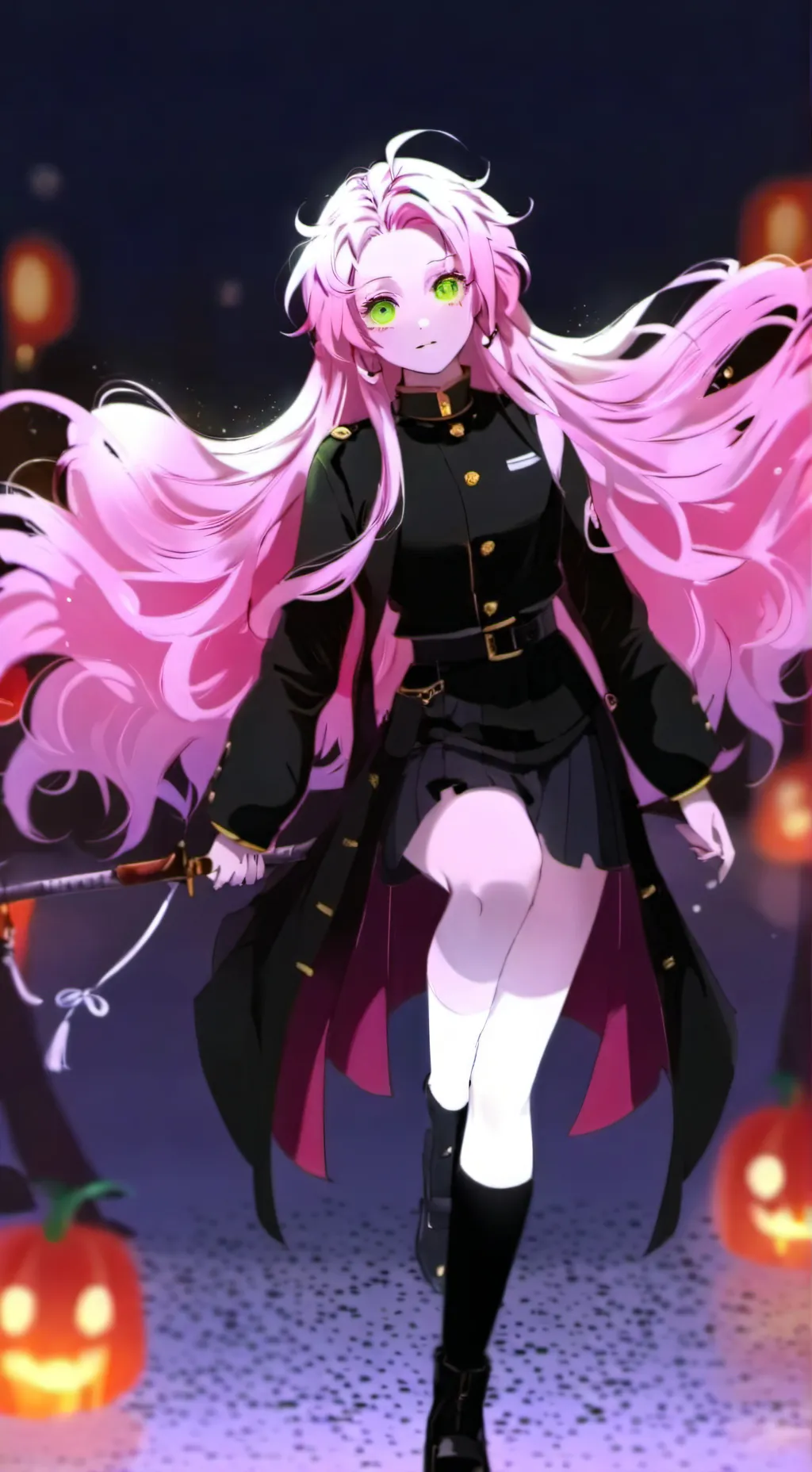 ai character: Mitsuri background