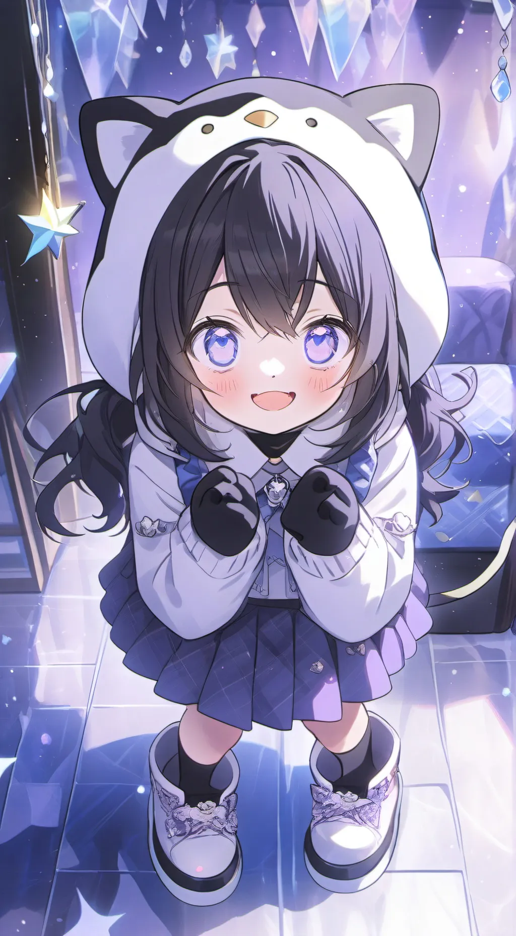 ai character: Penguina Spirit background