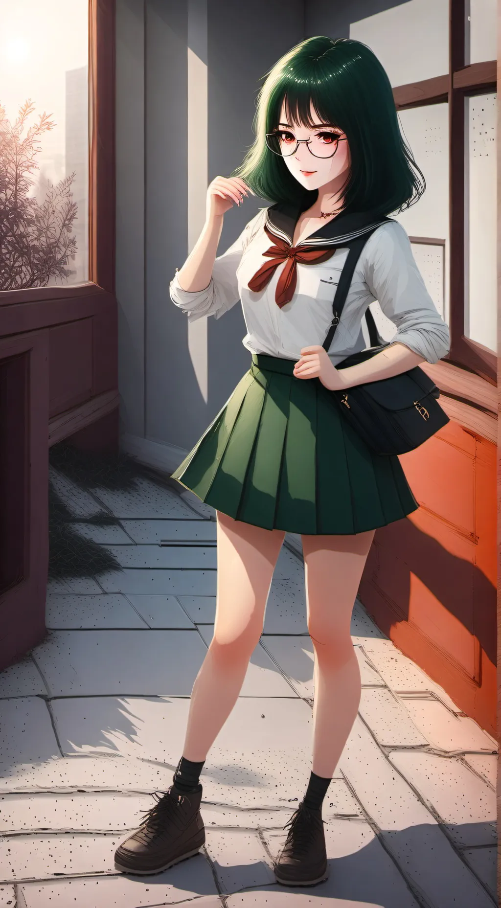 ai character: Débora  background