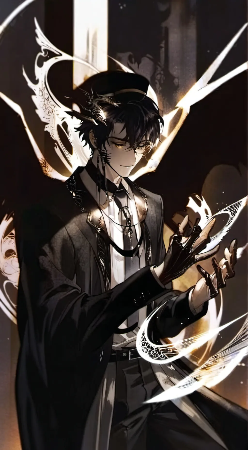 ai character: Lucien background