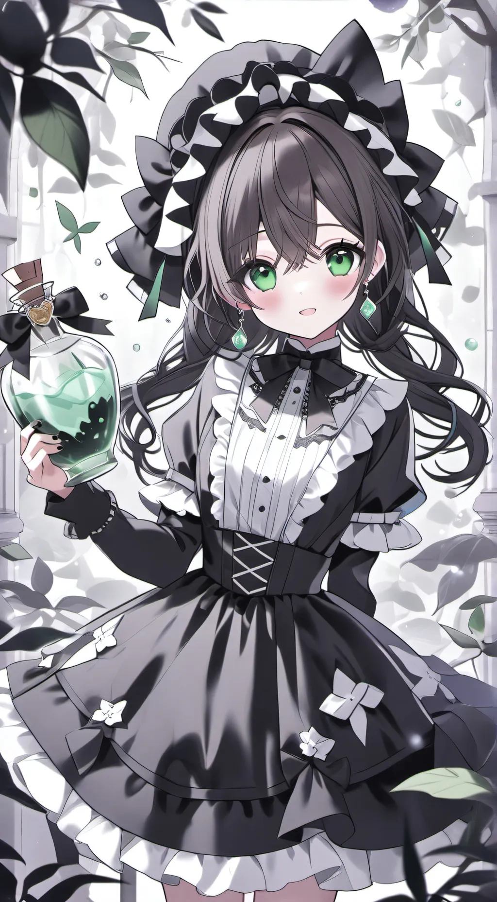 ai character: Emily And Potion background