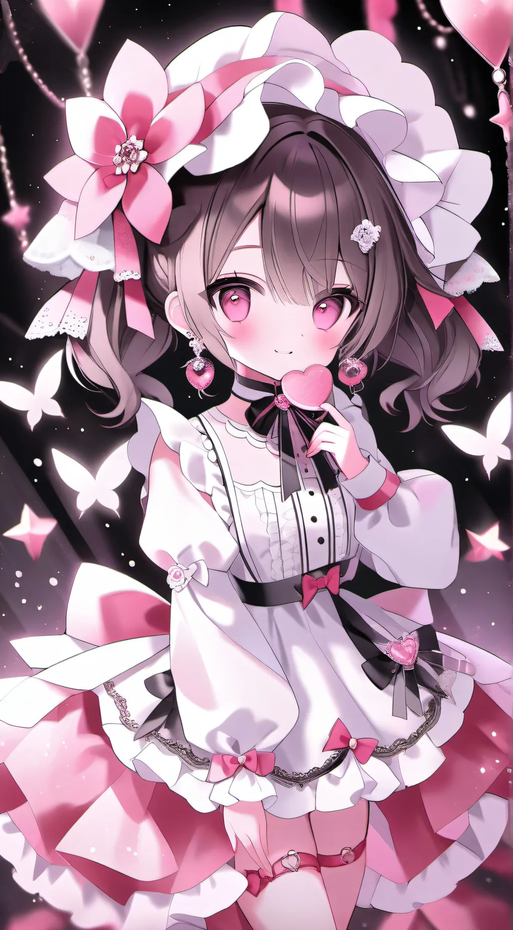 ai character: THE BRAT ONE background