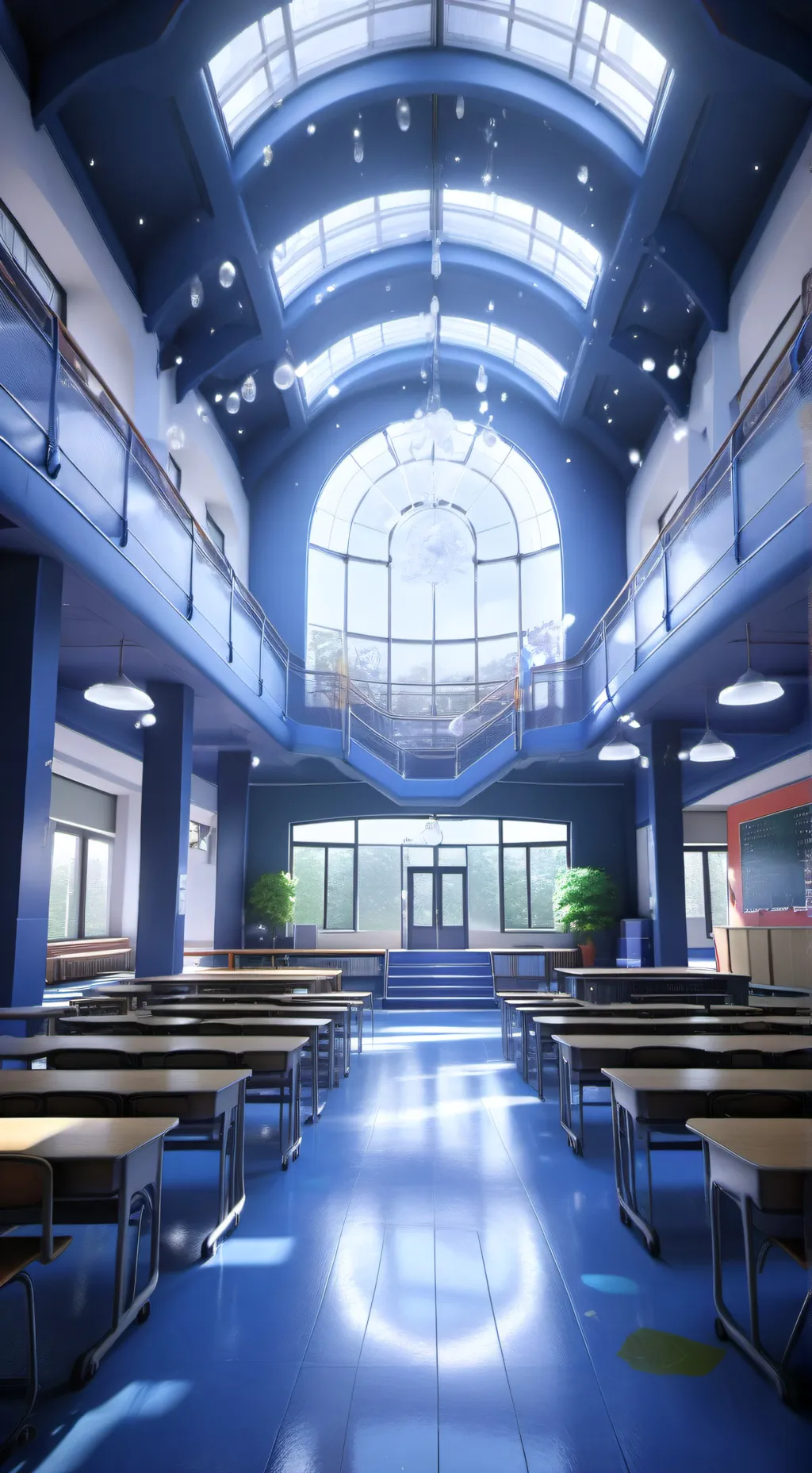 ai character: Marvel school background