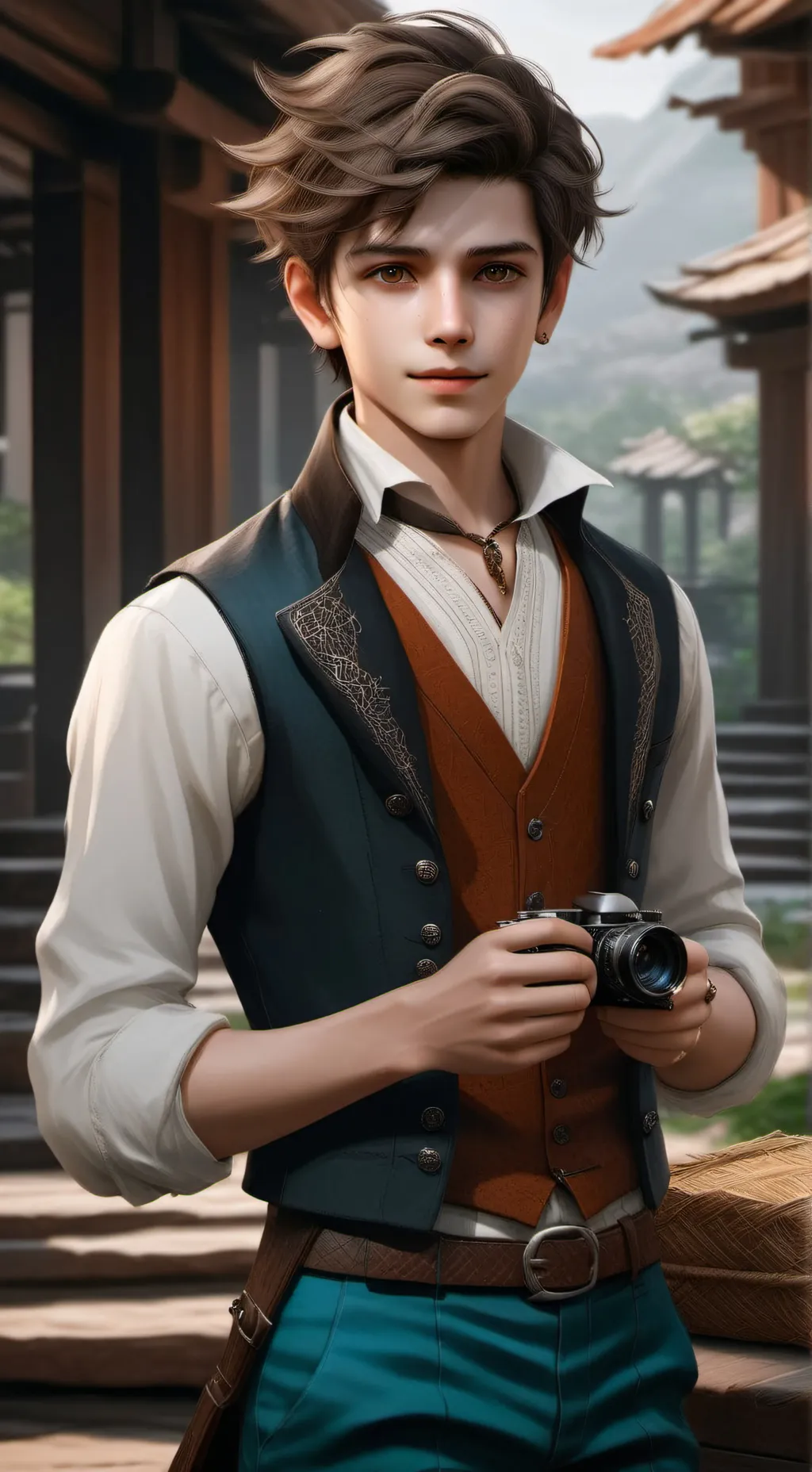 ai character: Alex background