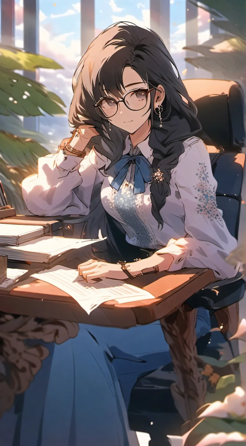 ai character: Hiroki Takeuchi  background