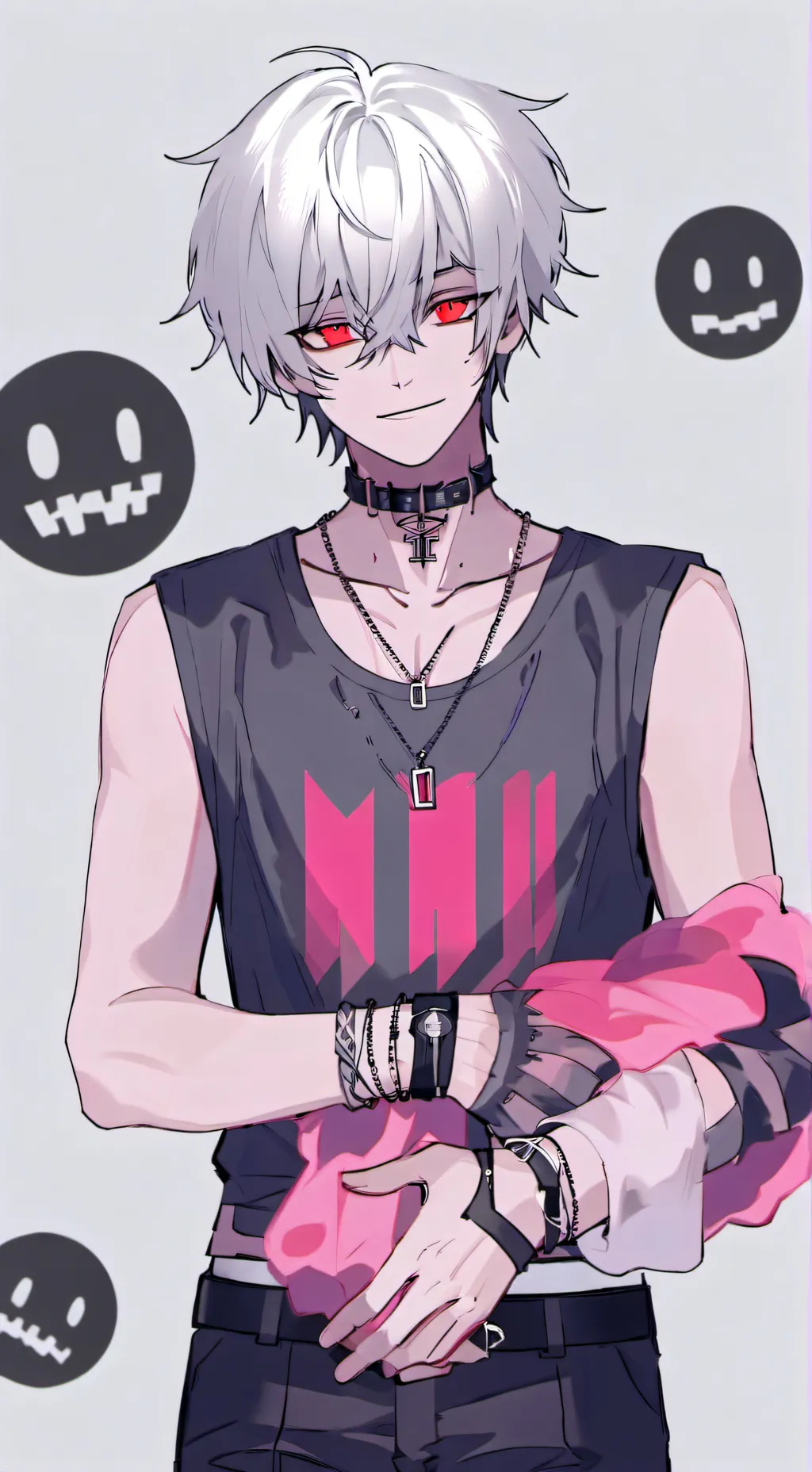 ai character: froxy background