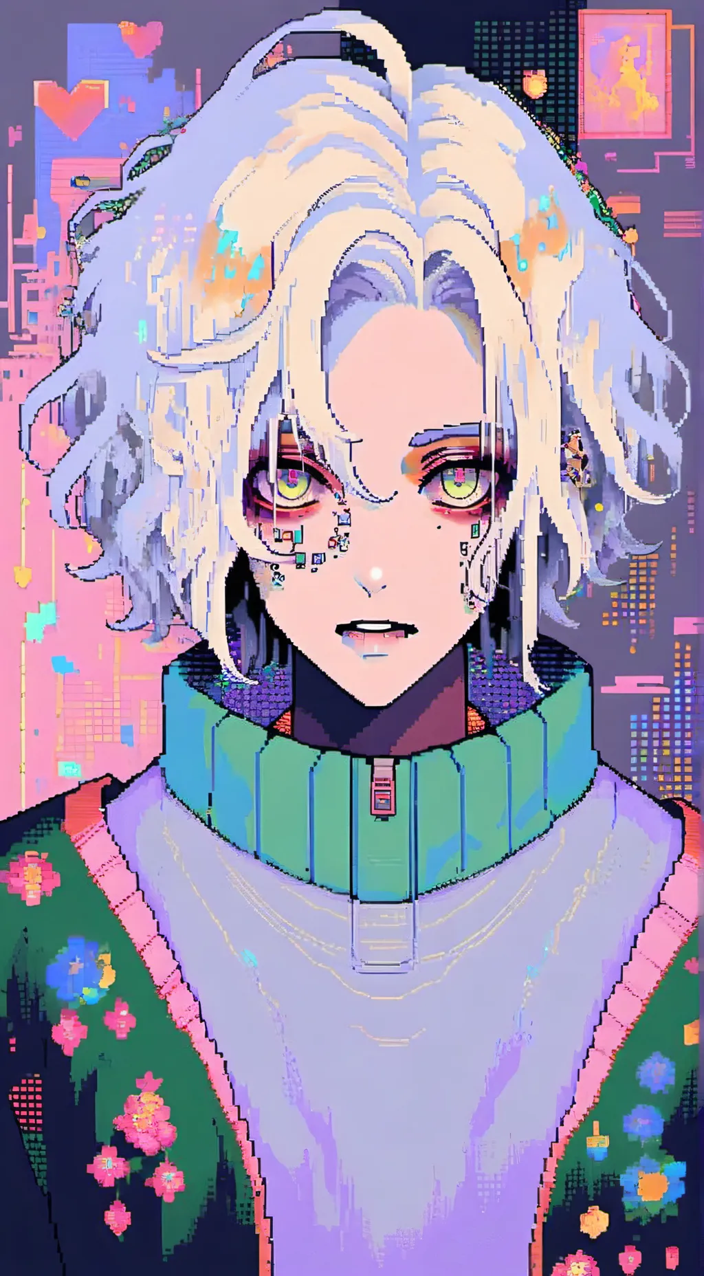 ai character: justin background
