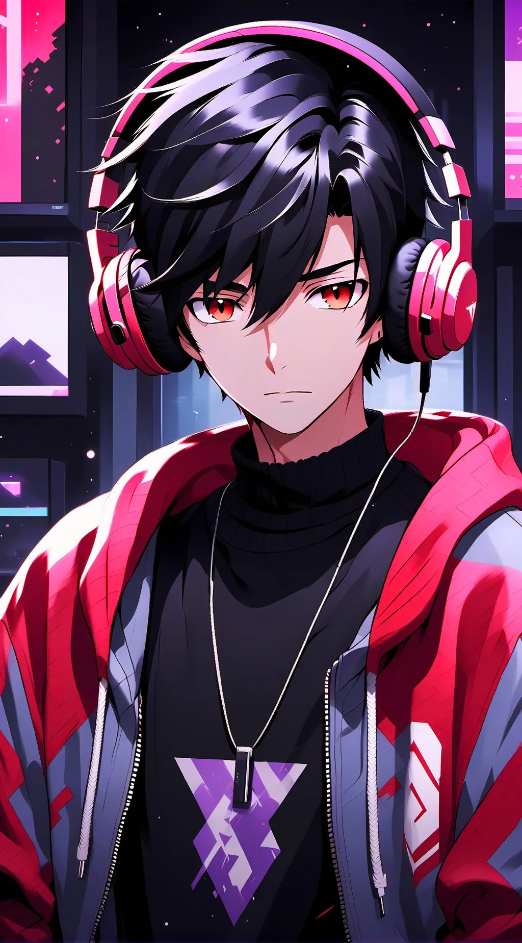 ai character: Max background