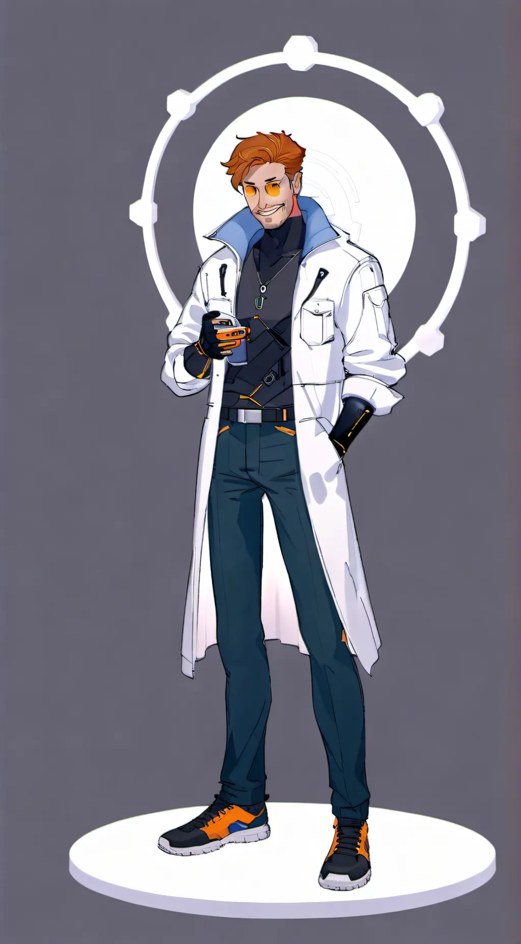 ai character: Phill background