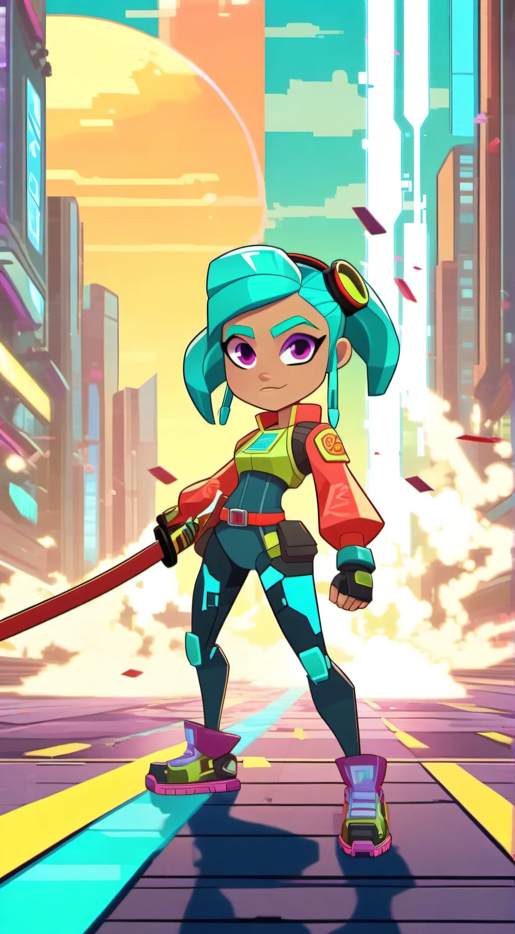 ai character: Simi background