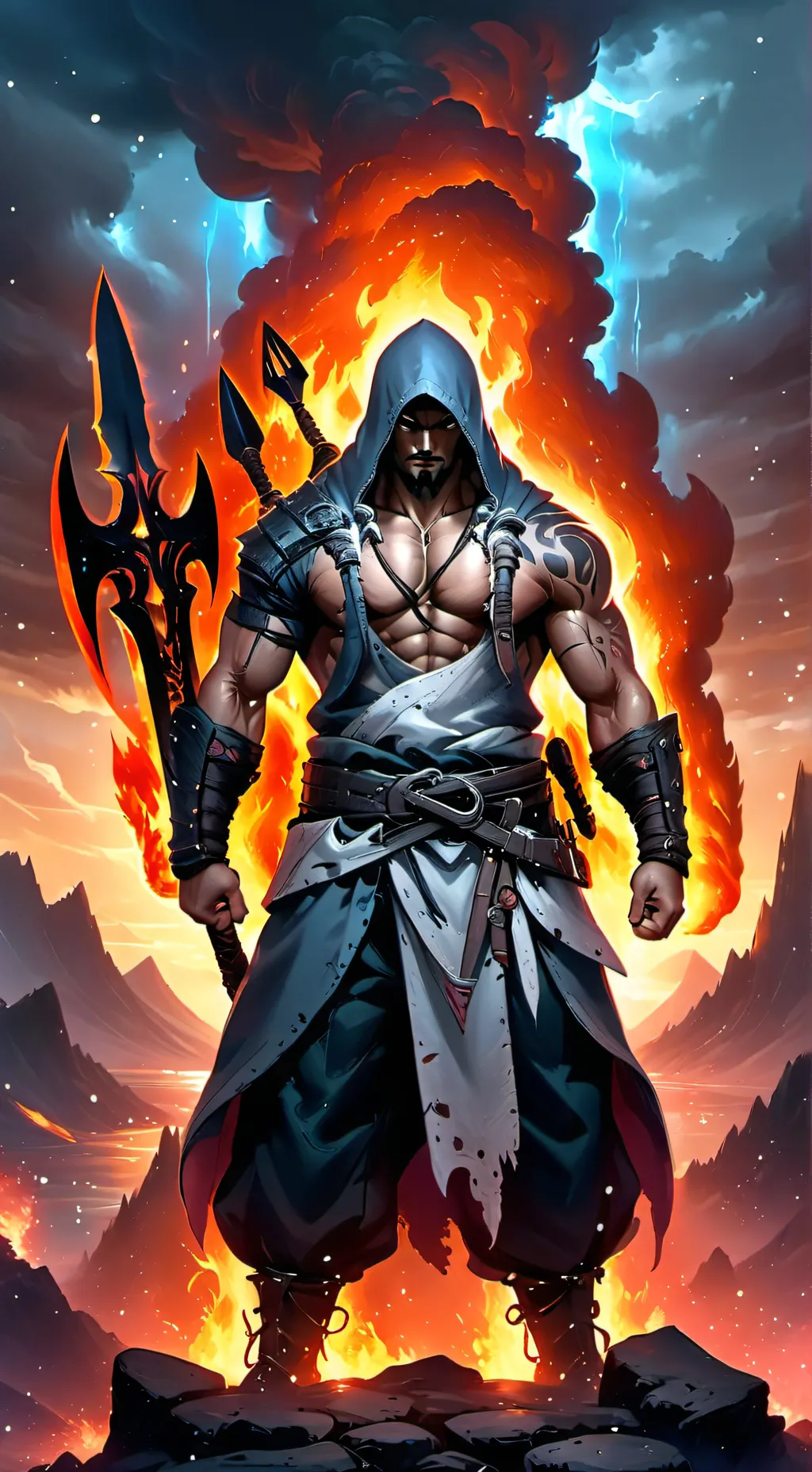 ai character: Hades background