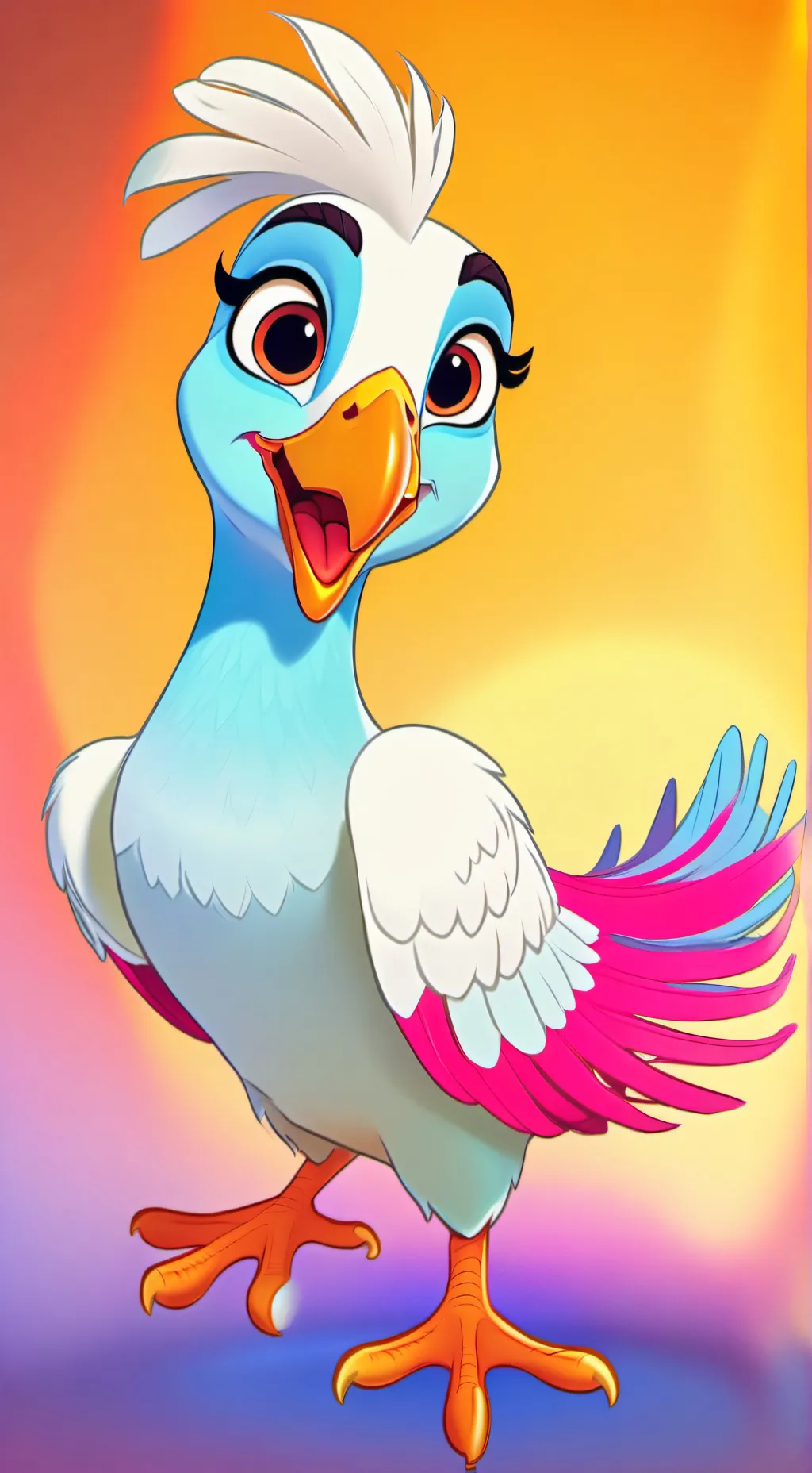 ai character: Ella background