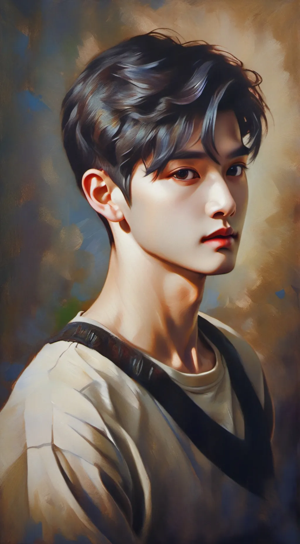 ai character: leo background