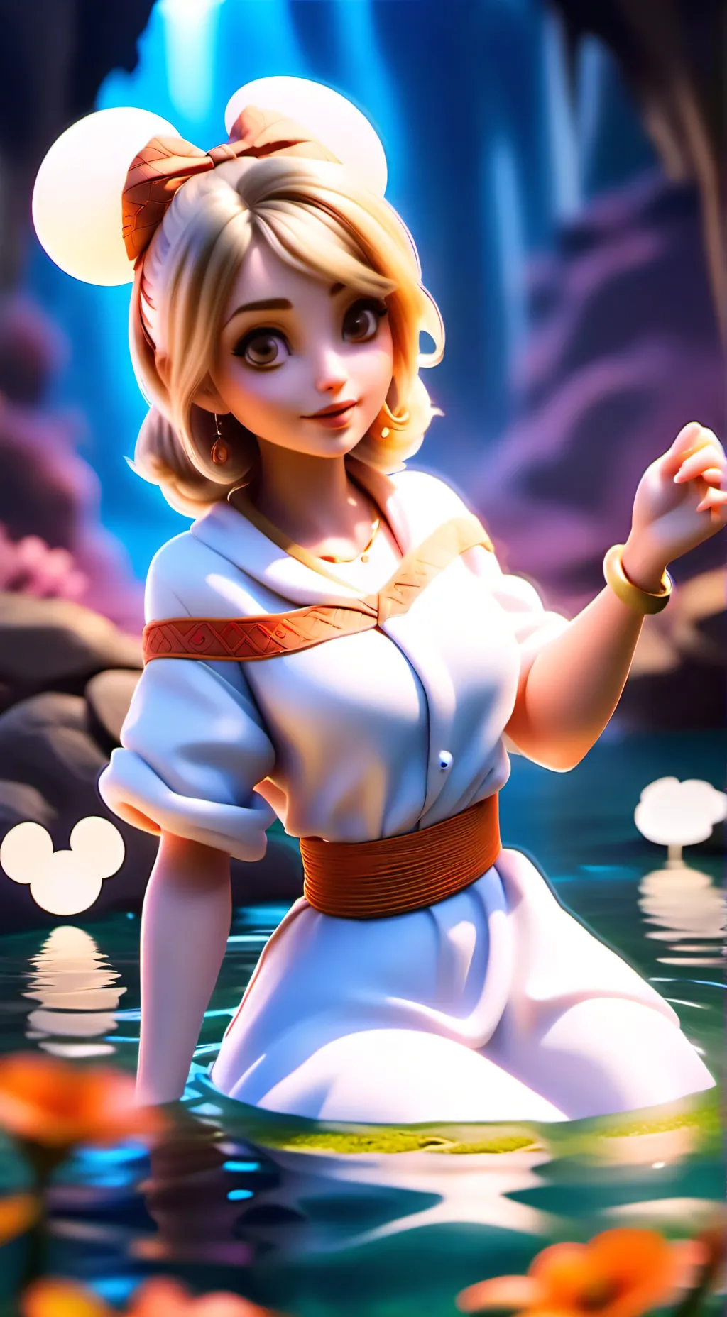 ai character: Lyra background