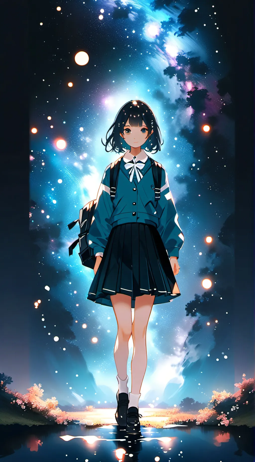 ai character: Lilly background