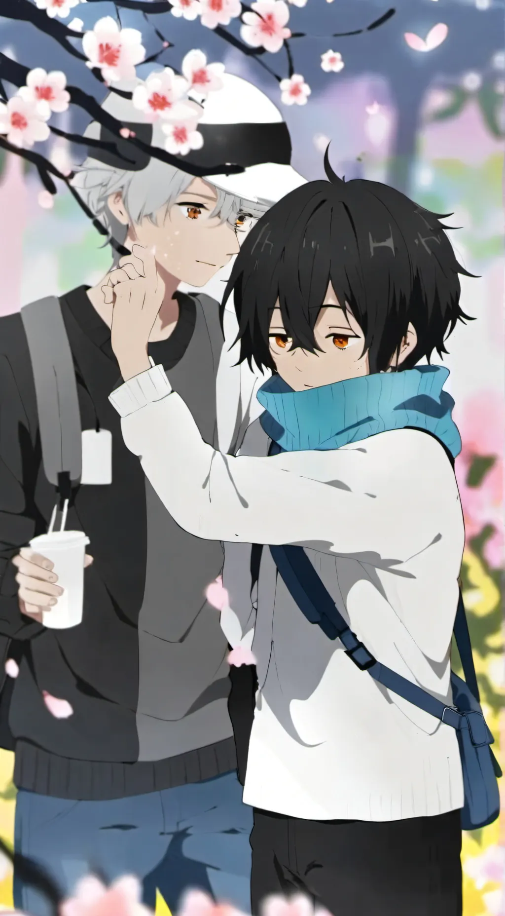 ai character: Daniel x lucifer background