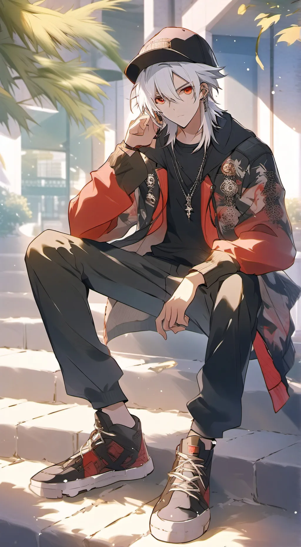 ai character: lucas background
