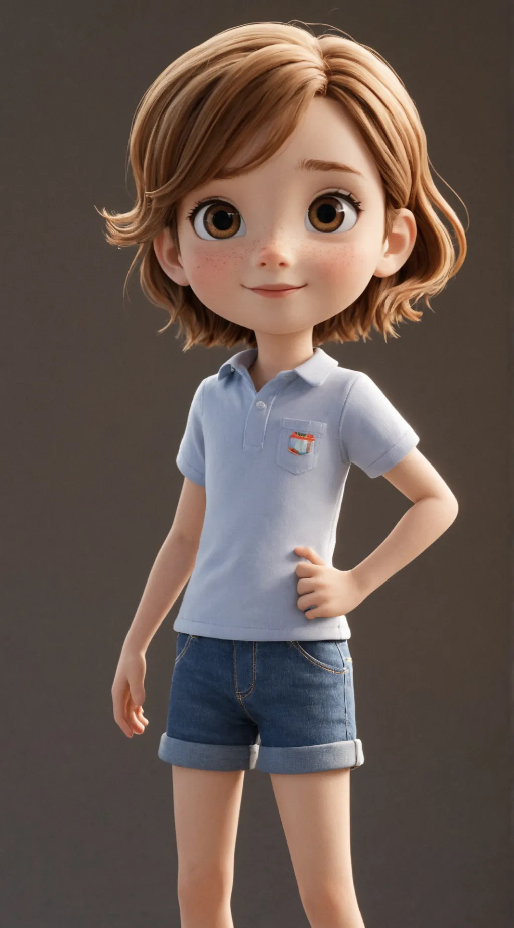 ai character: Olive  background