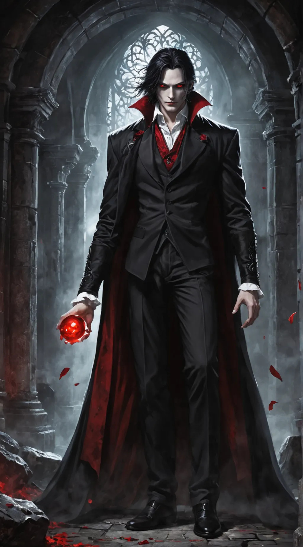 ai character: Lucien background