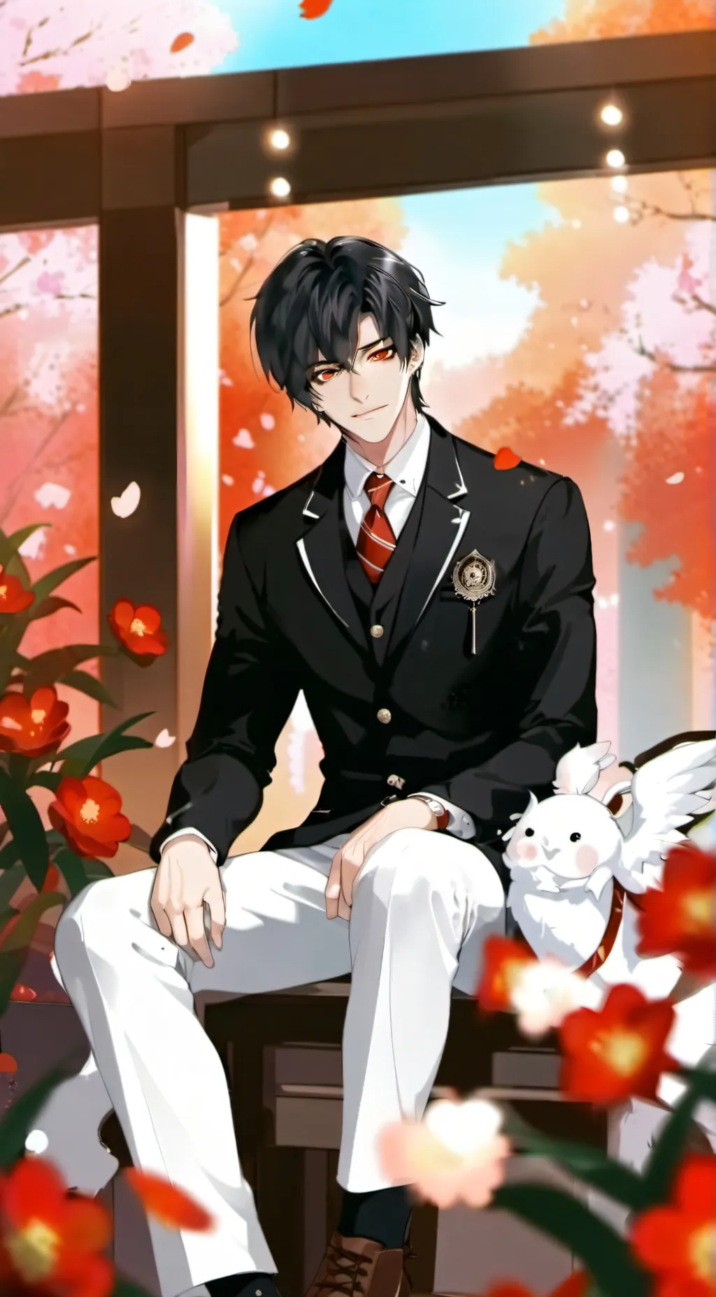 ai character: Oscar  background