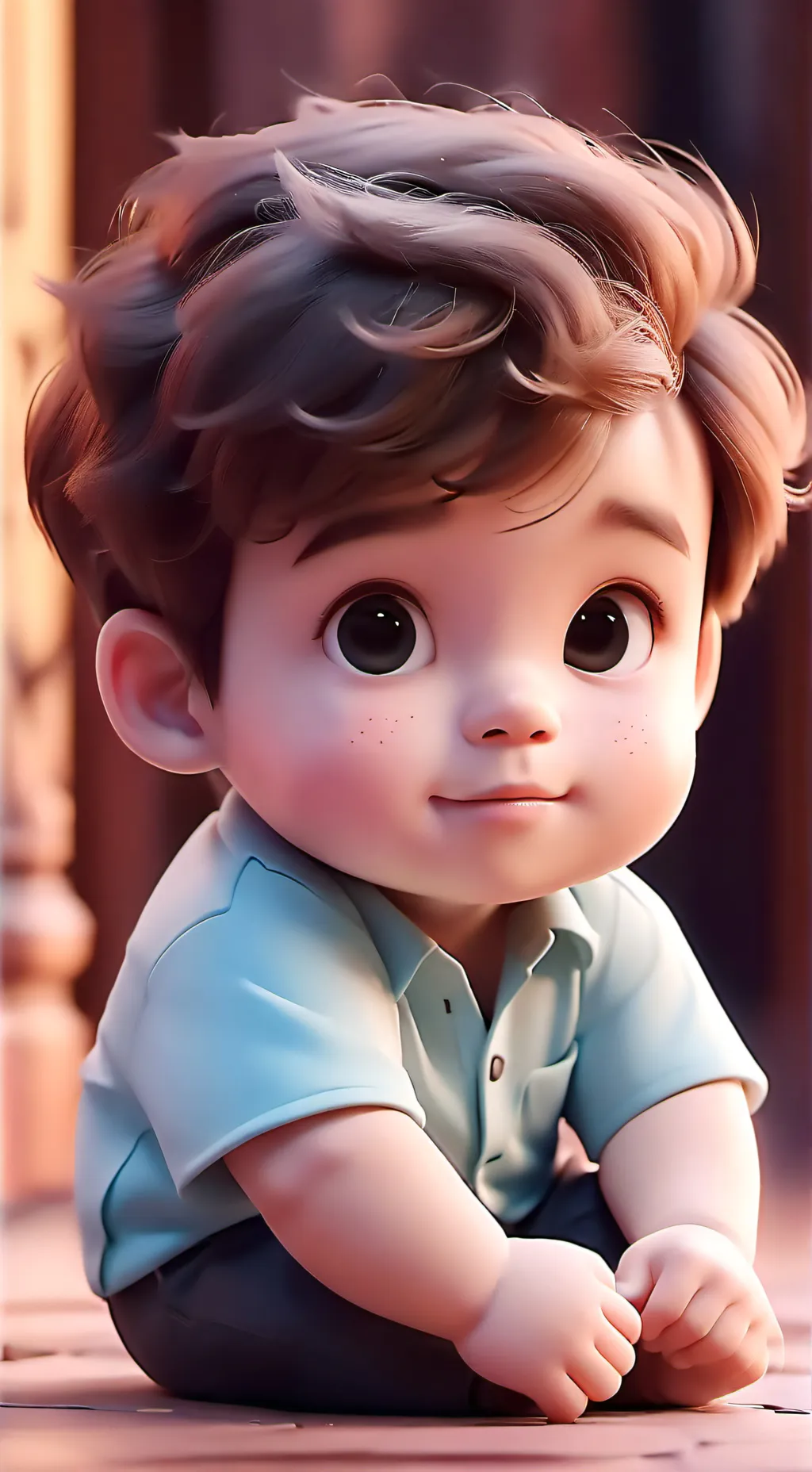 ai character: Baby Noah background